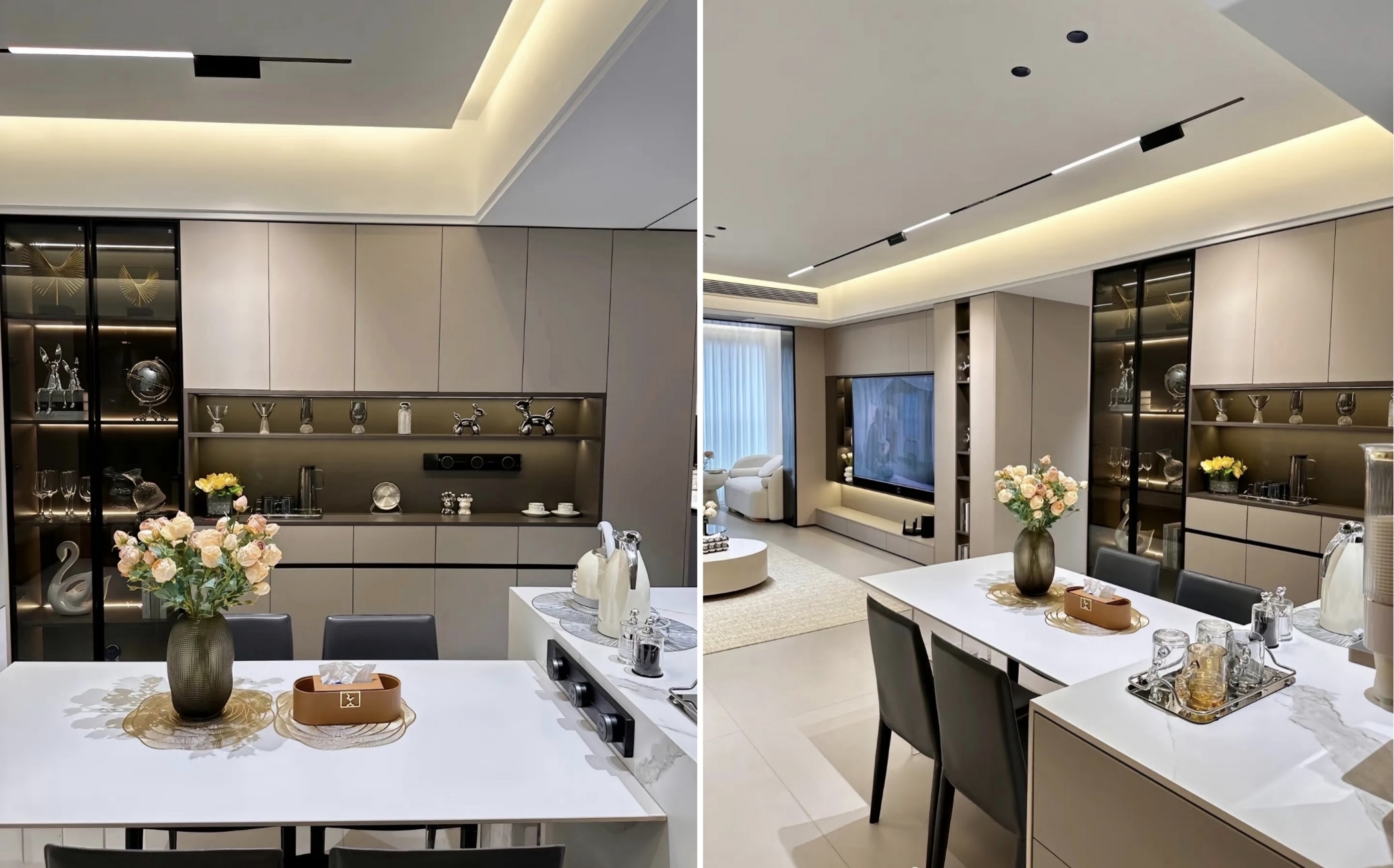 Modern minimalist tarzda ideal bir ev